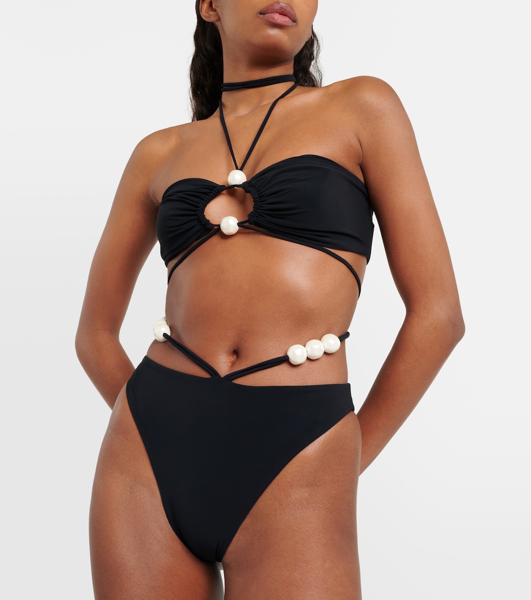 Beaded bikini bottoms | Magda Butrym