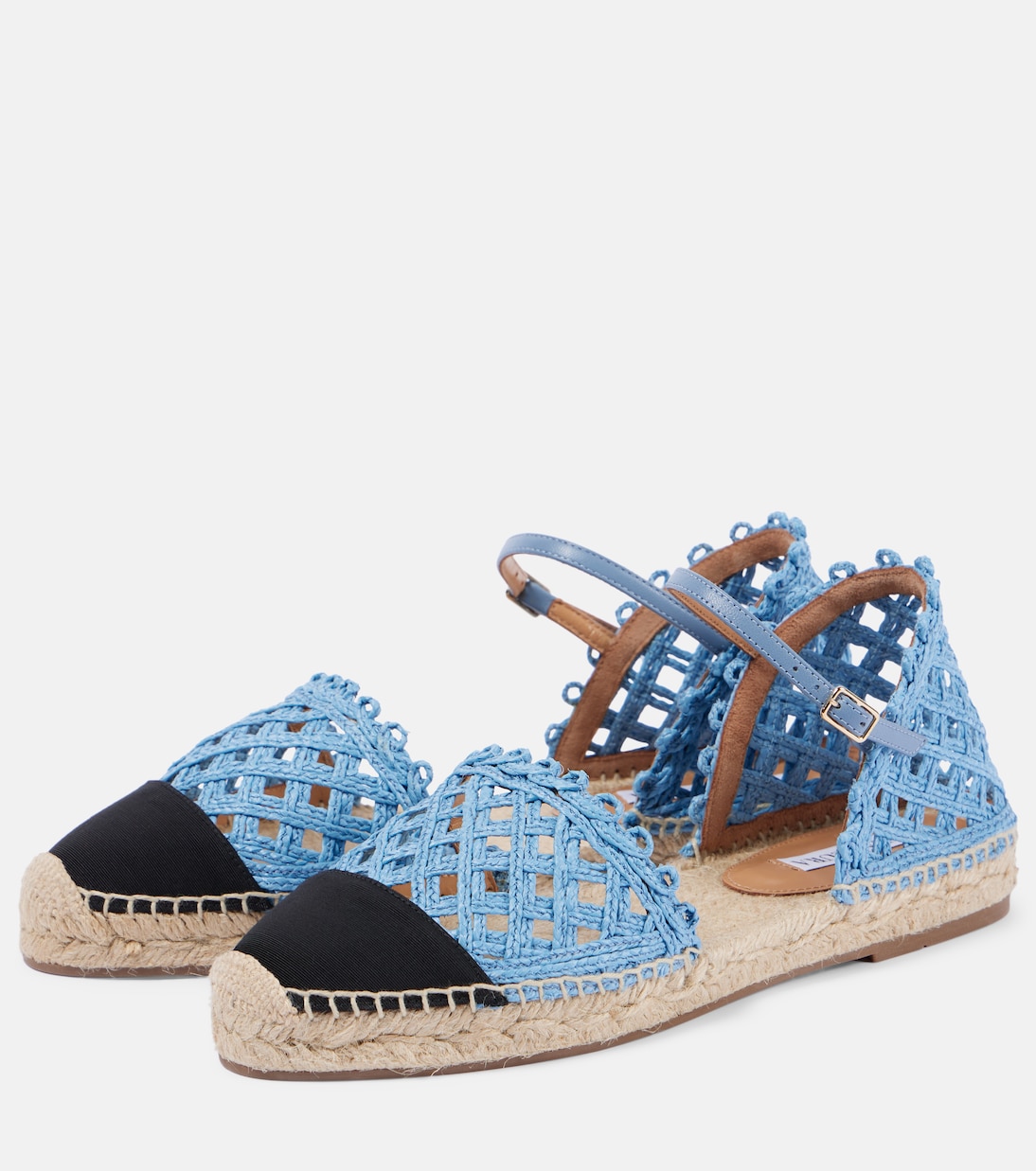 Espadrilles Sunburst aus Raffiabast | Aquazzura