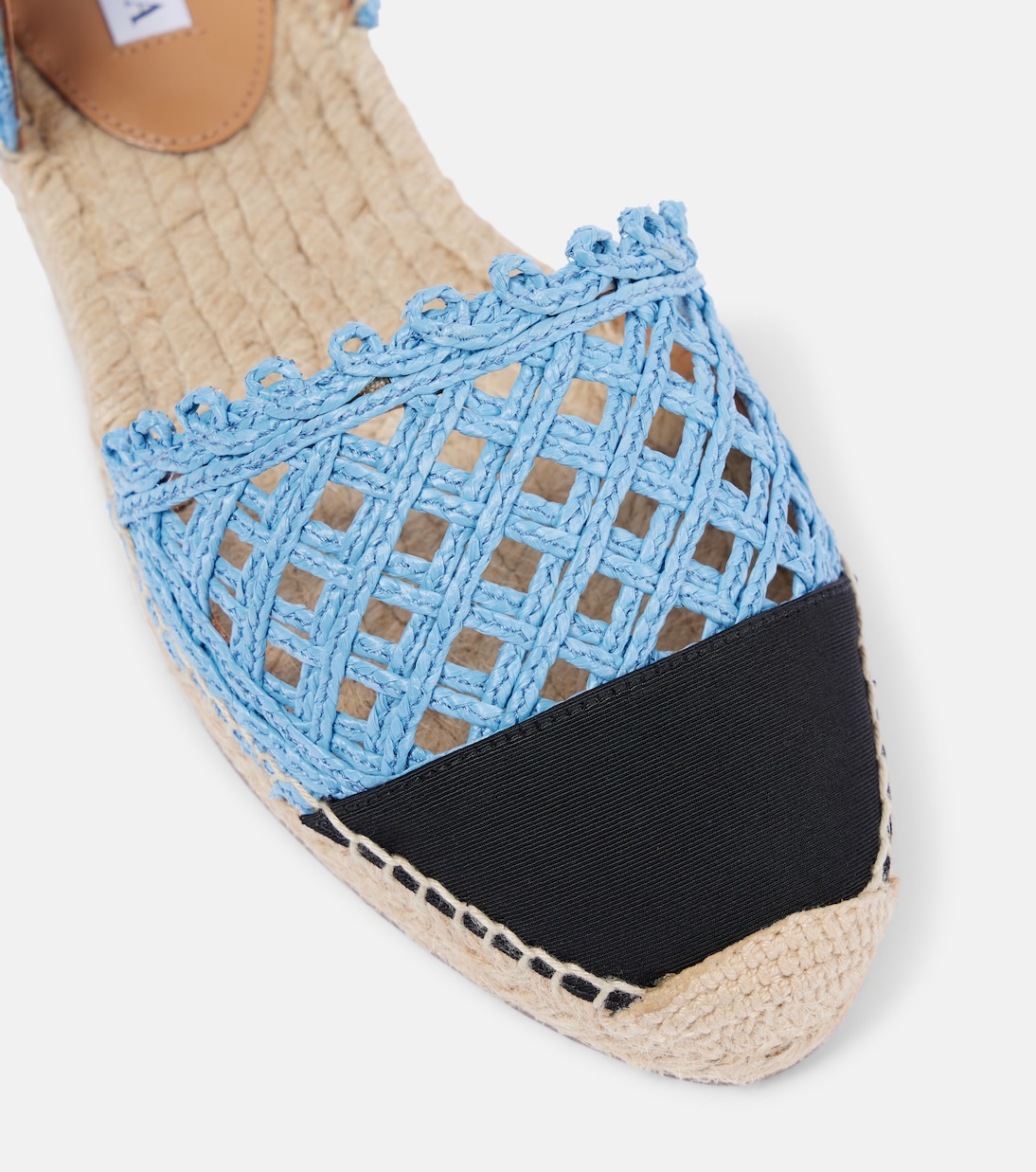 Espadrilles Sunburst aus Raffiabast | Aquazzura