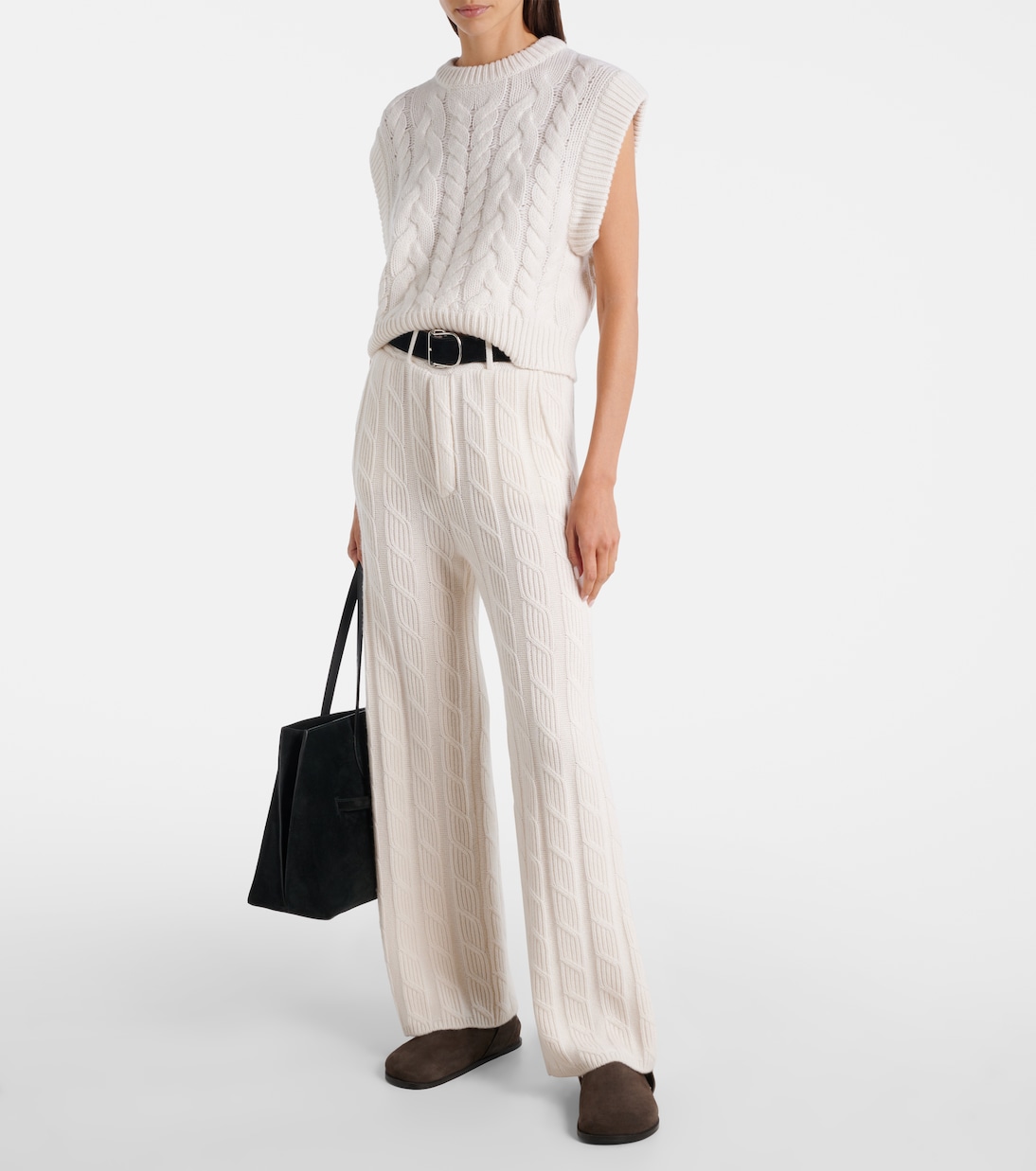 Pull sans manches Hayley en cachemire | Lisa Yang