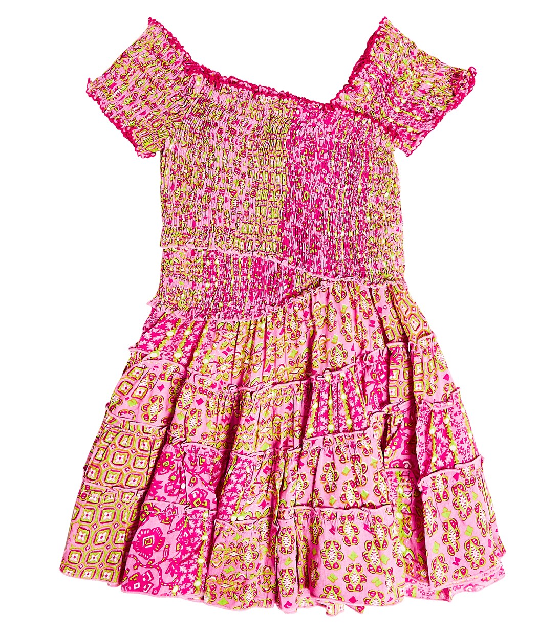 Soledad floral dress | Poupette St Barth Kids