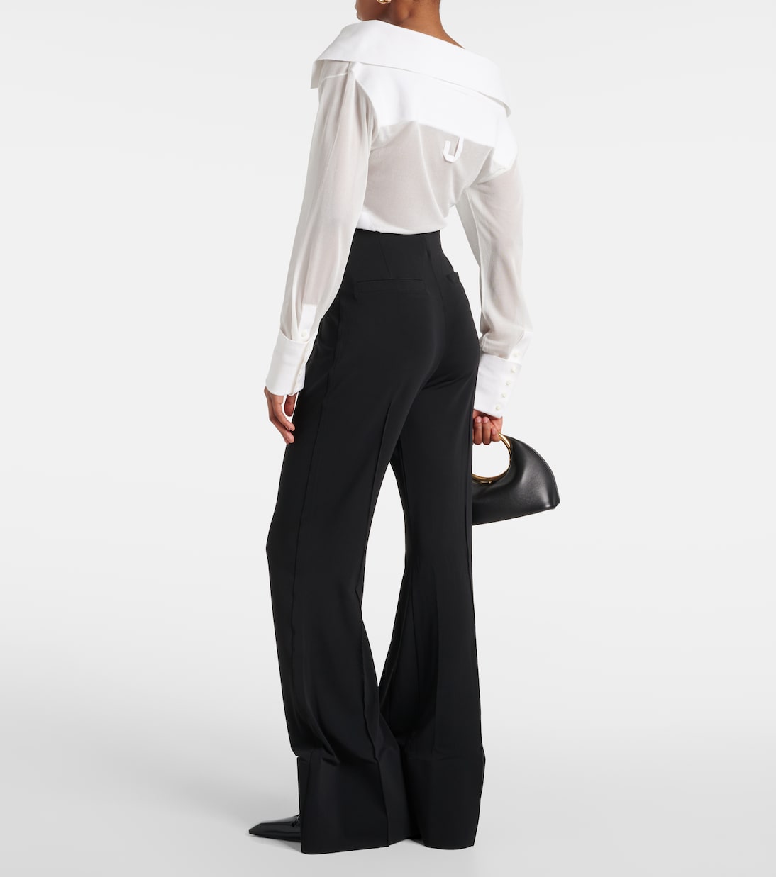 High-Rise-Schlaghose Le Pantalon Apollo | Jacquemus
