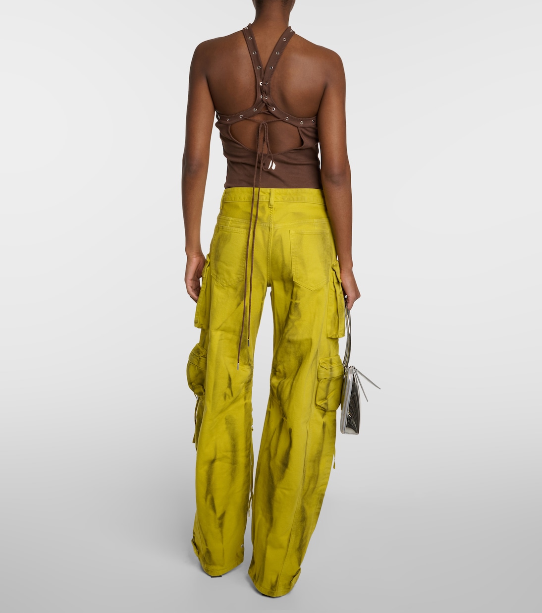 Cargohose Fern aus Denim | The Attico