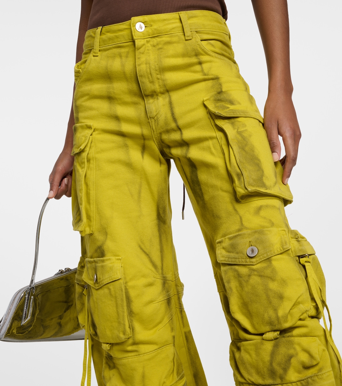 Cargohose Fern aus Denim | The Attico