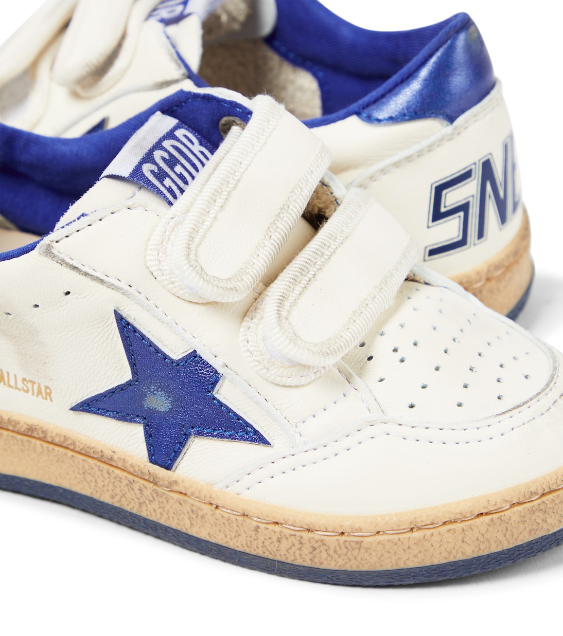 Ball Star leather sneakers | Golden Goose Kids