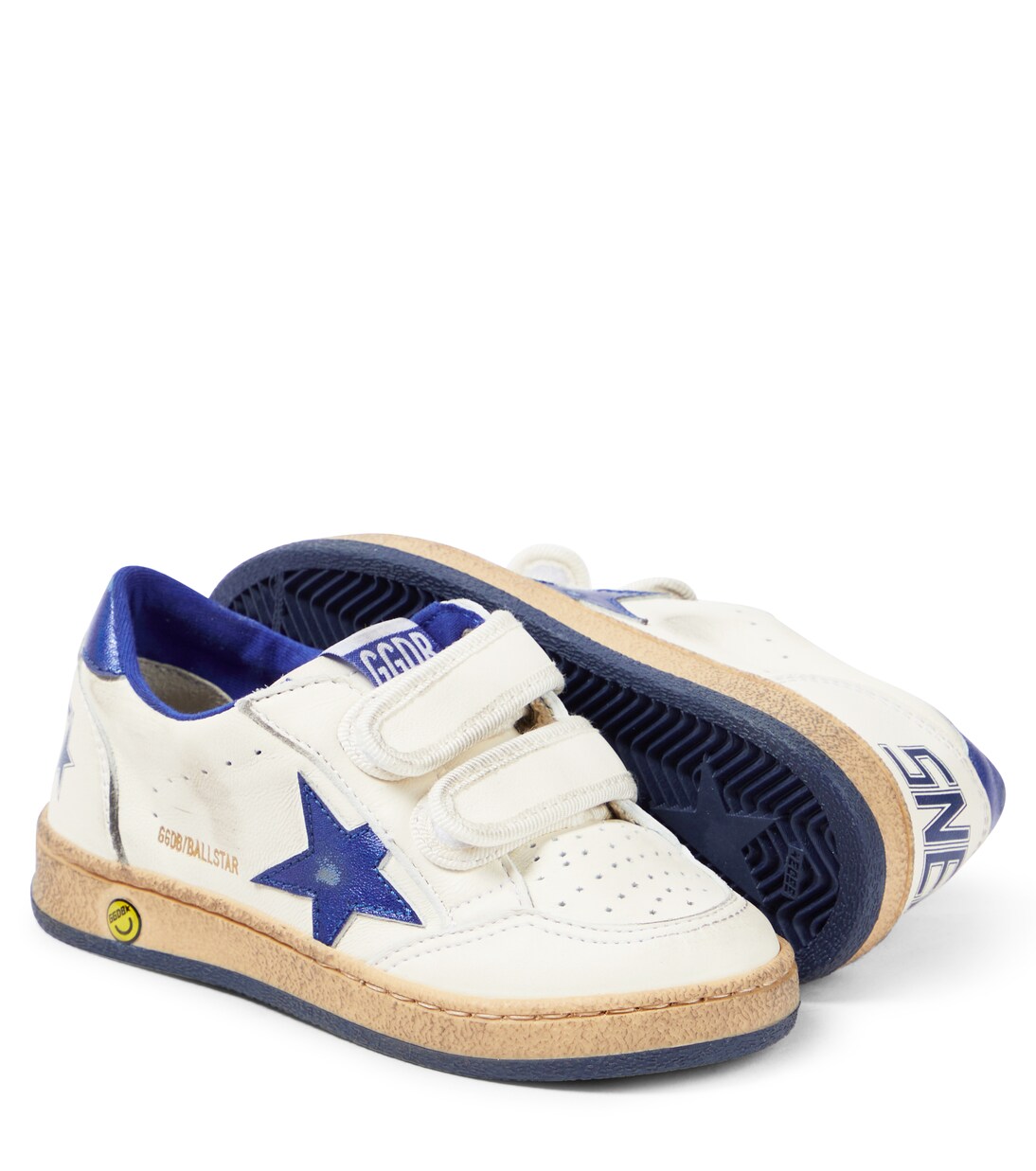 Ball Star leather sneakers | Golden Goose Kids