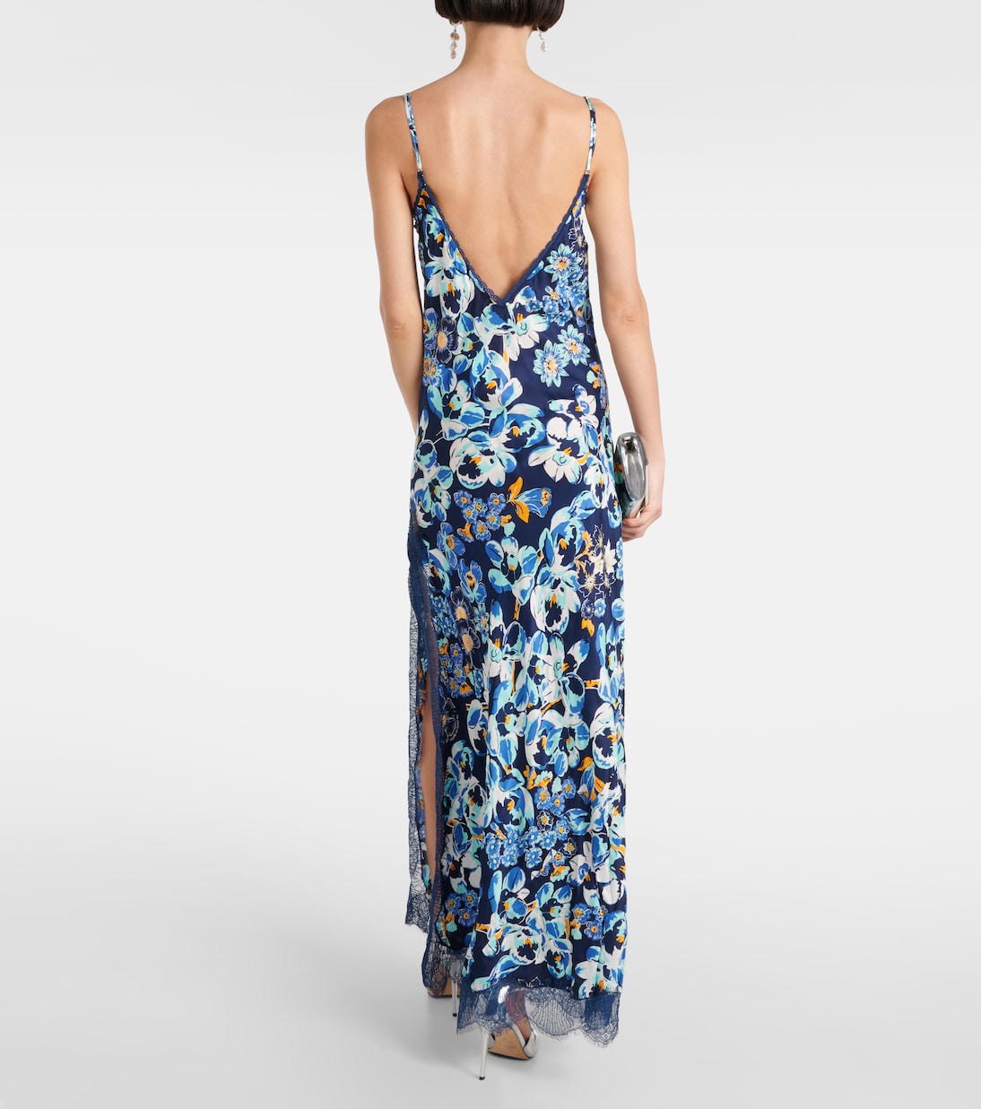 Robe midi à fleurs | Poupette St Barth