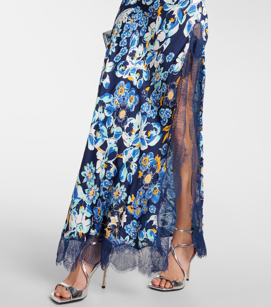 Robe midi à fleurs | Poupette St Barth