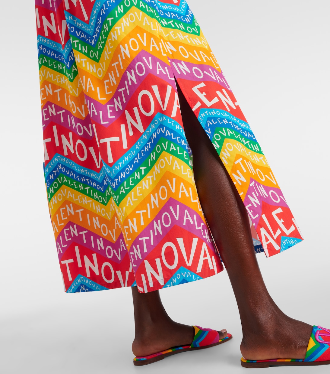 Hemdblusenkleid Valentino Chevron 24 | Valentino