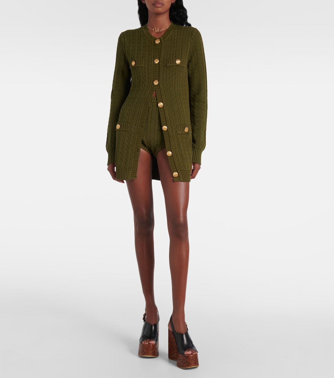 Shorts aus einem Baumwollgemisch | Chloé