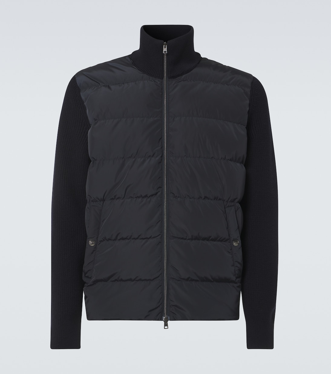 Wool-trimmed down jacket | Herno