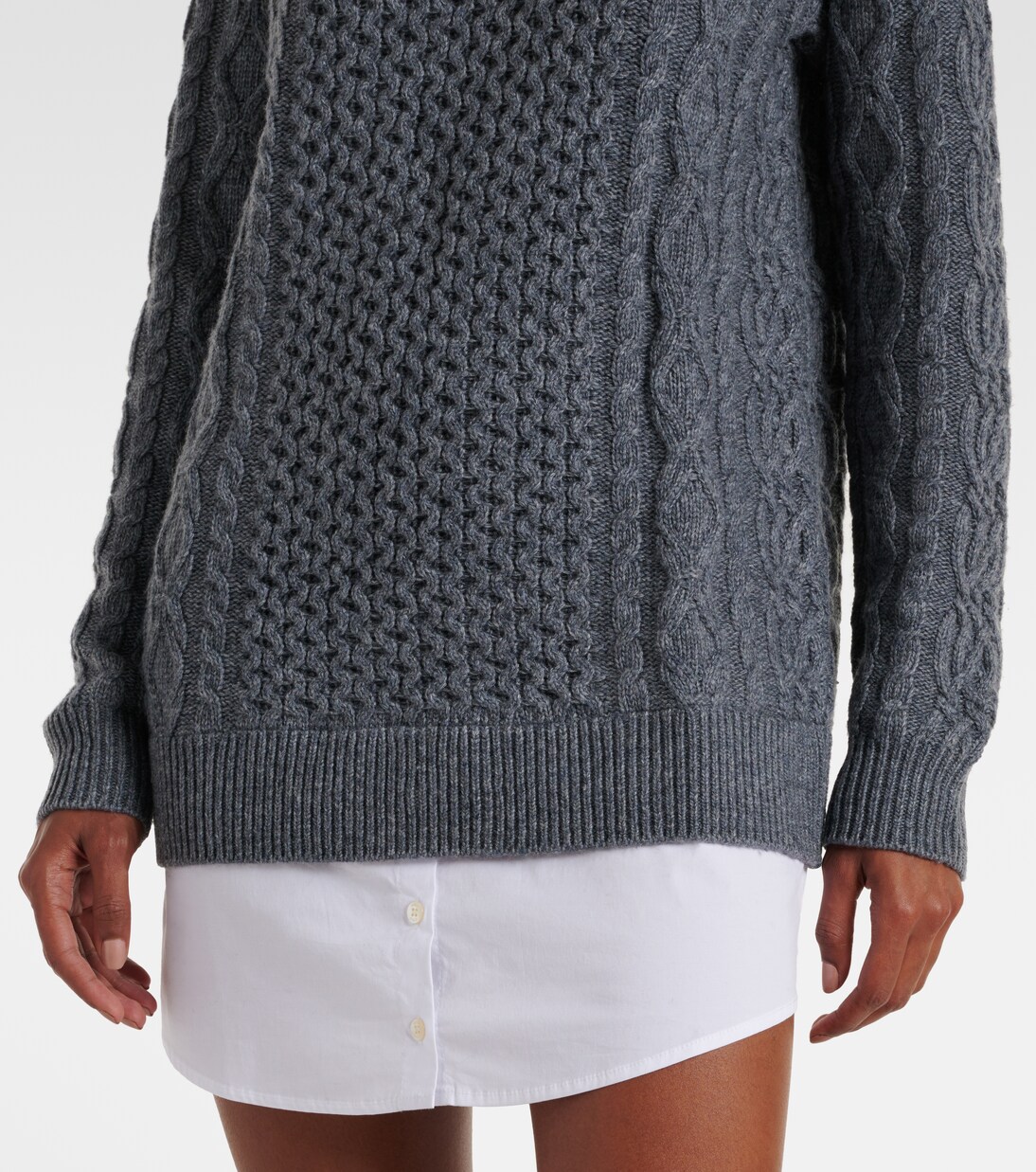 Pulloverkleid Aldrin aus einem Wollgemisch | Staud