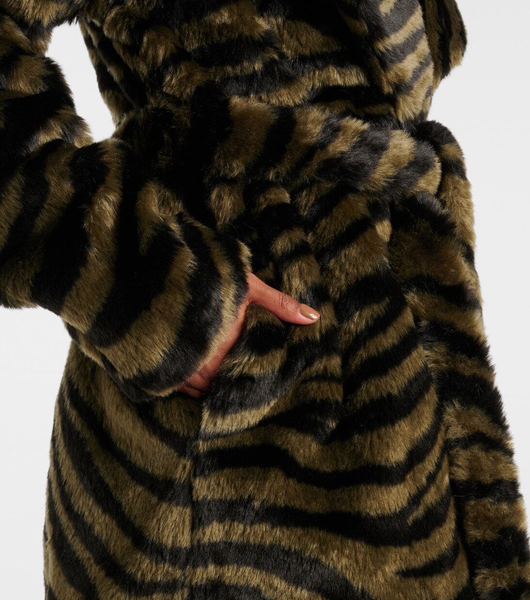 Jacke Tanesha aus Faux Shearling | Diane von Furstenberg