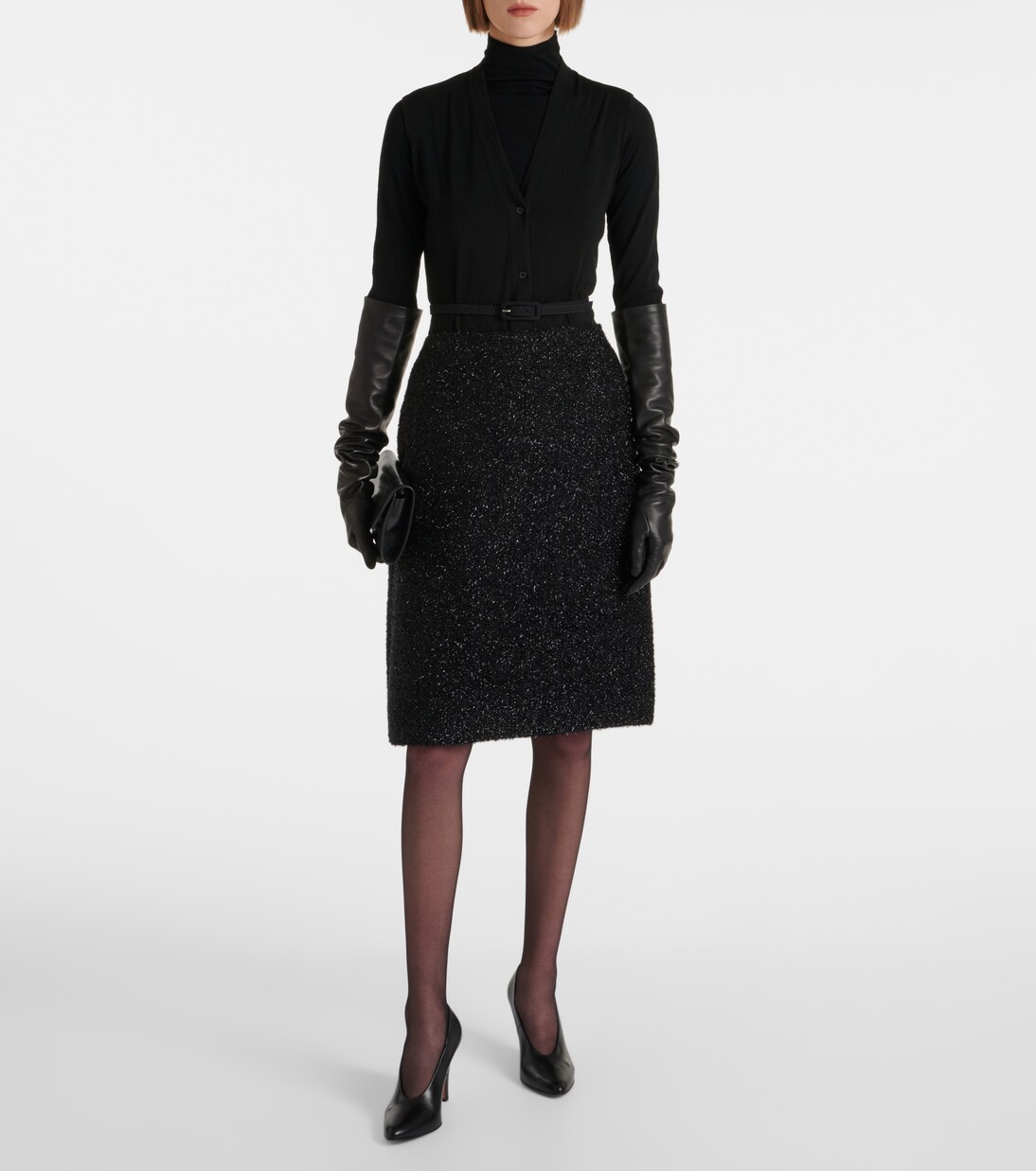 Honna wool turtleneck top | The Row