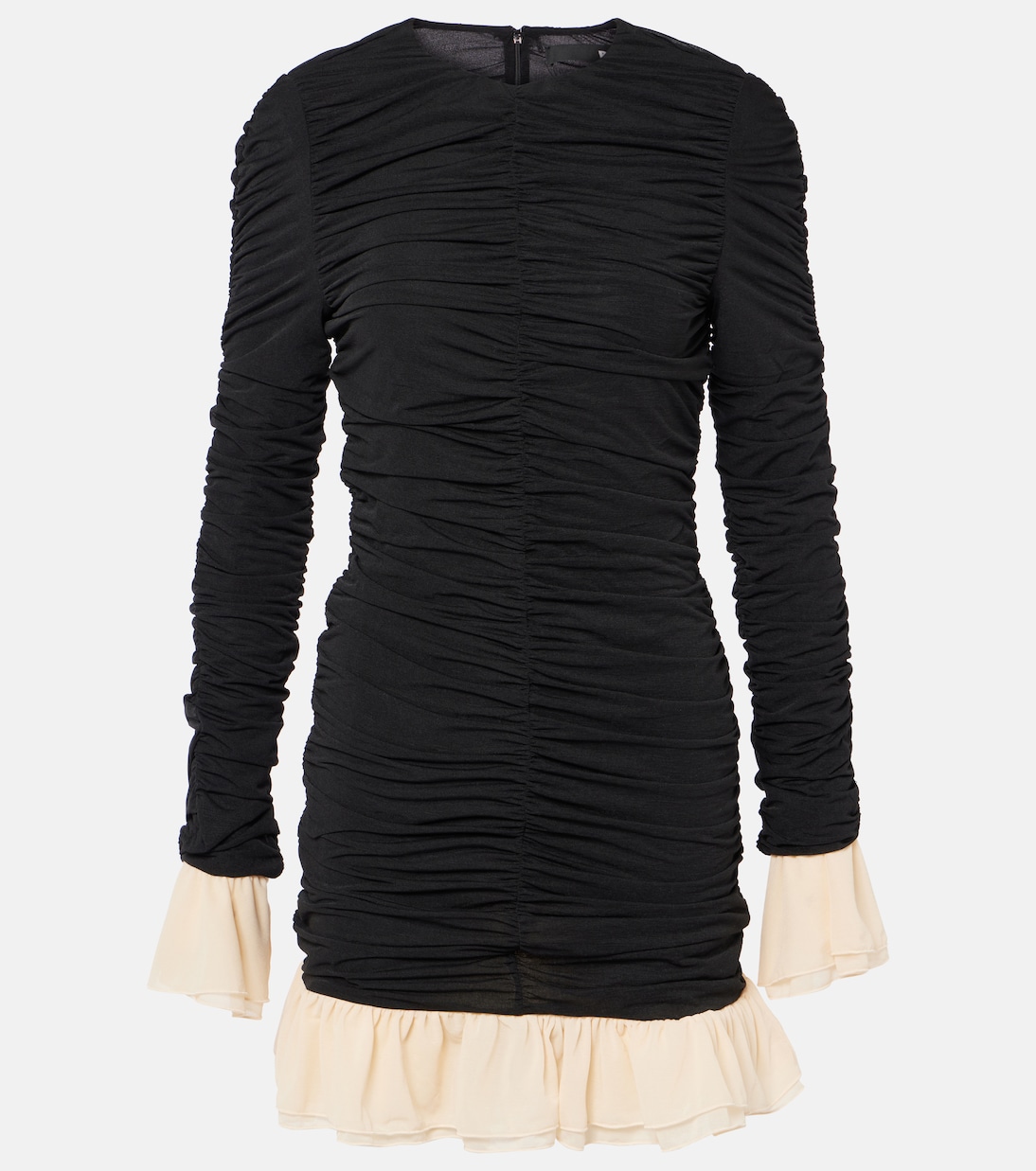 Ruffled ruched minidress | Rotate