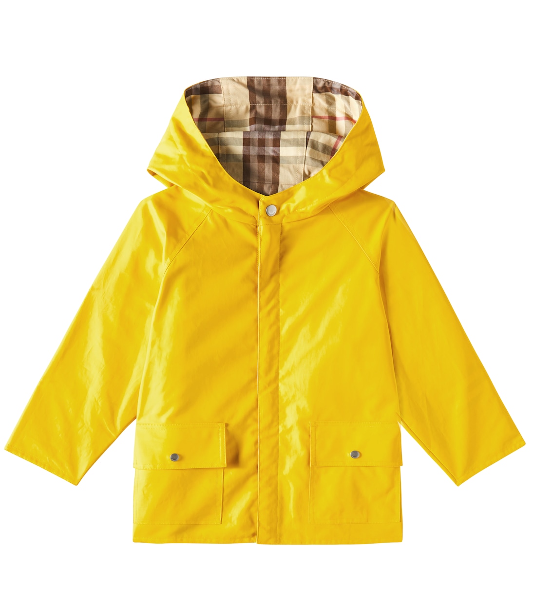 Burberry Check reversible cotton raincoat | Burberry Kids
