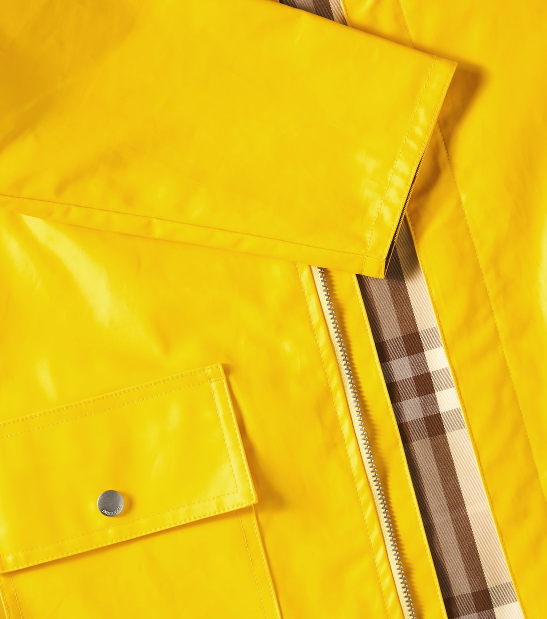 Burberry Check reversible cotton raincoat | Burberry Kids