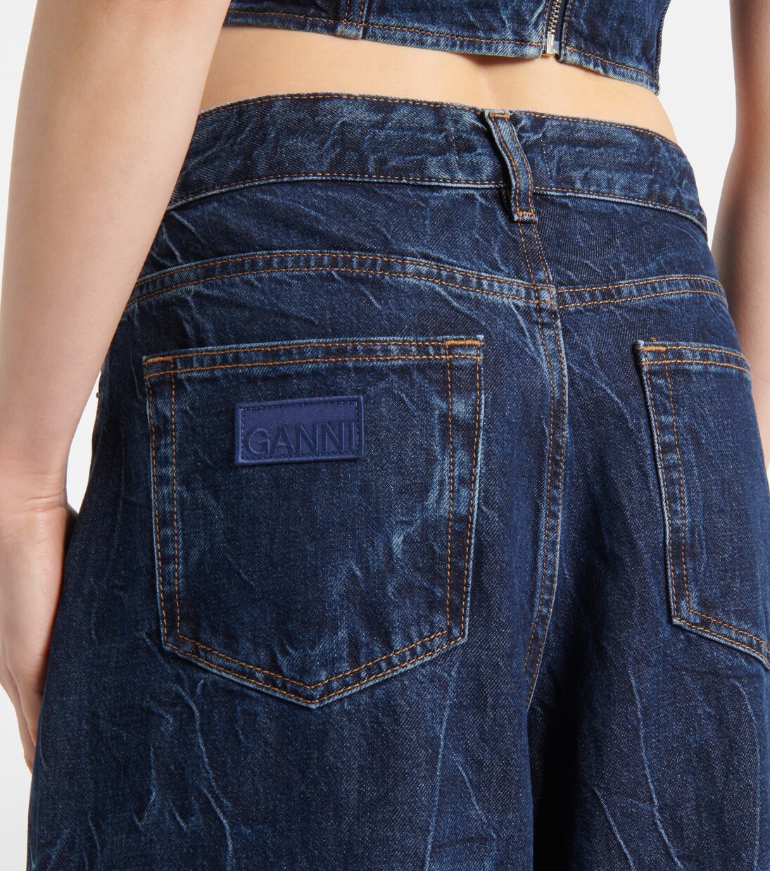 Marri wide-leg jeans | Ganni