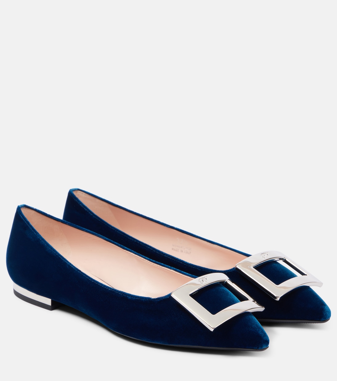 Velvet ballet flats | Roger Vivier