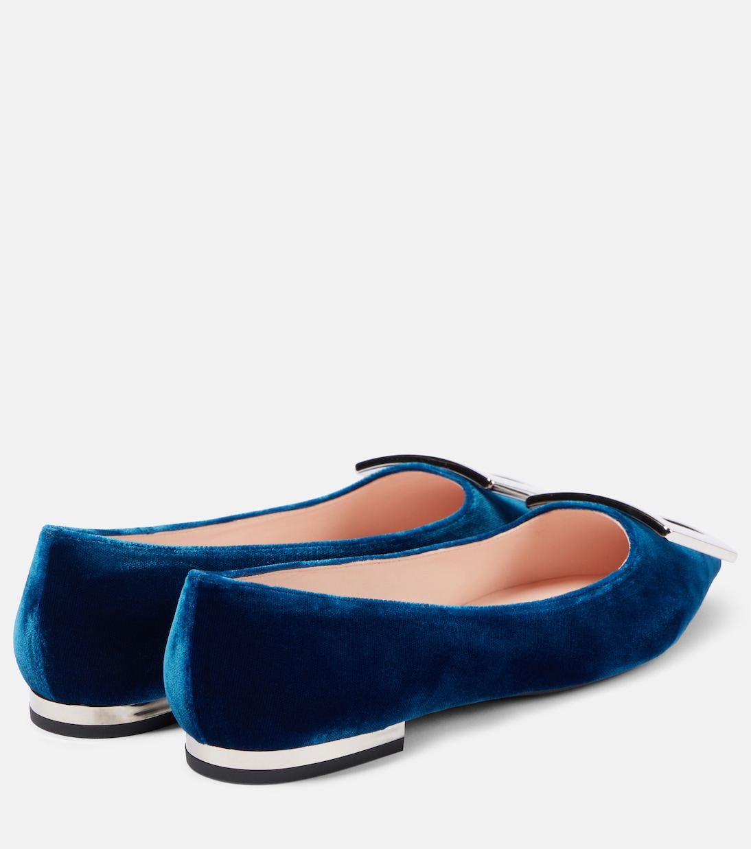 Velvet ballet flats | Roger Vivier