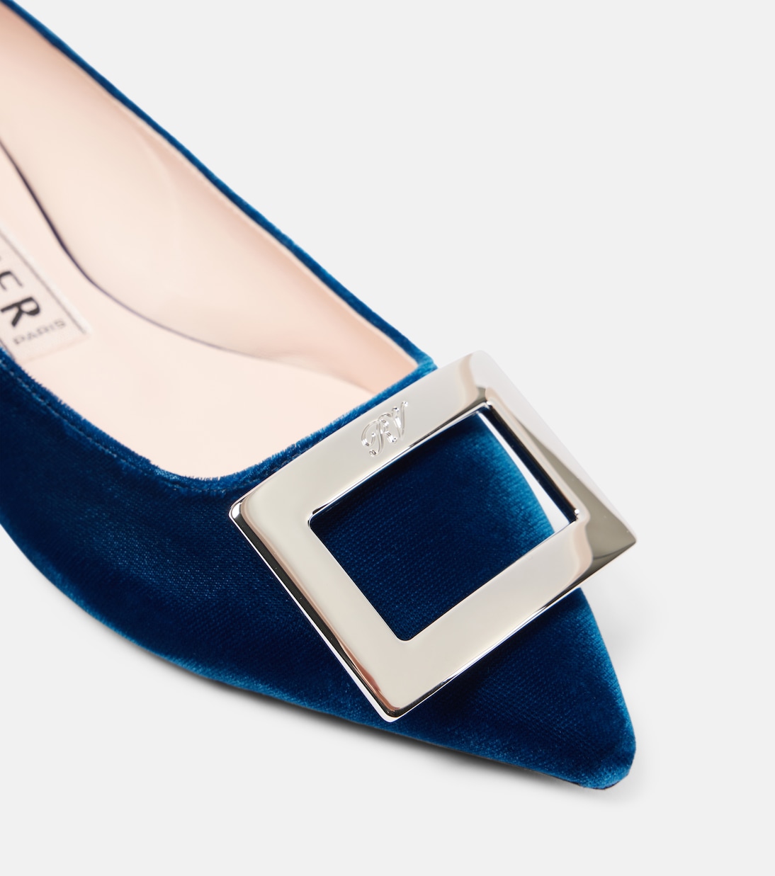 Velvet ballet flats | Roger Vivier