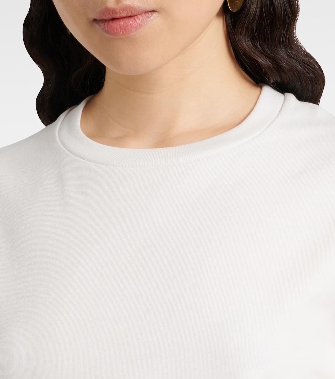 Longsleeve aus Baumwoll-Jersey | Jil Sander