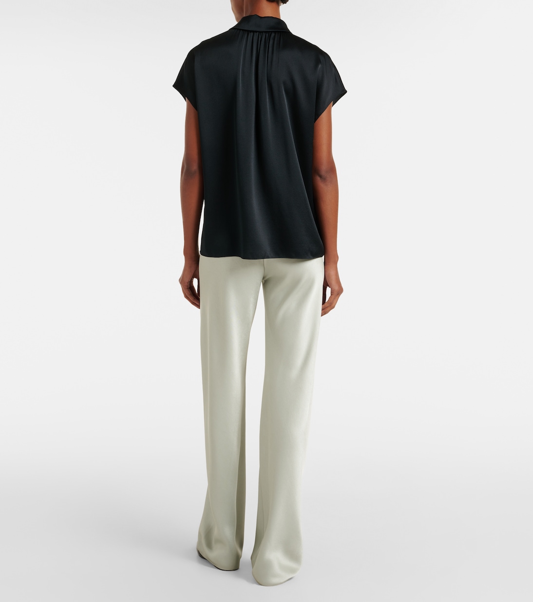 Top aus Seidensatin | Vince