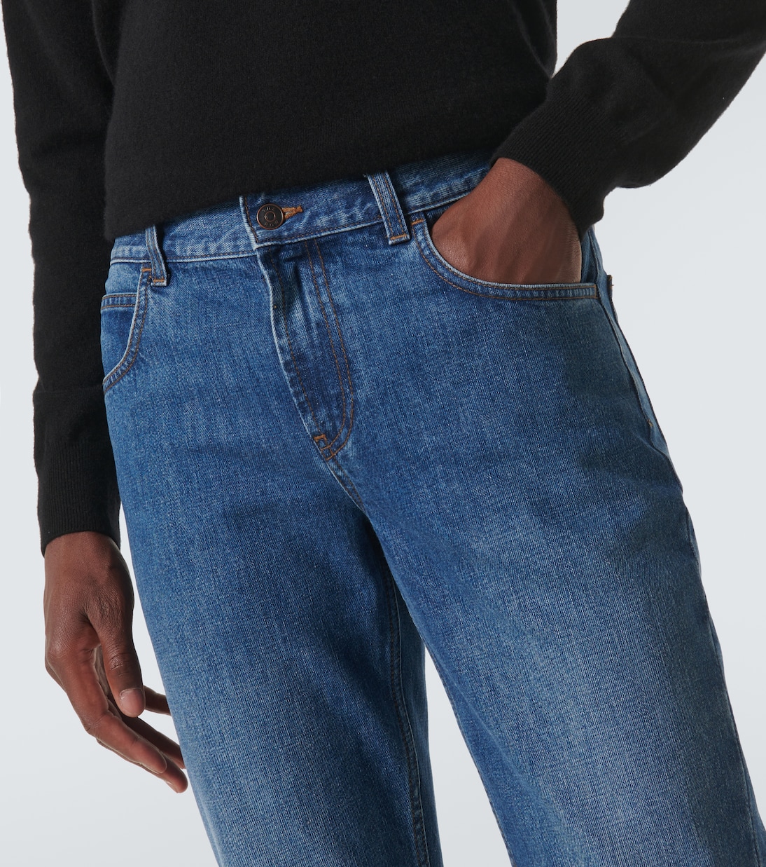 Jaxon straight jeans | The Row