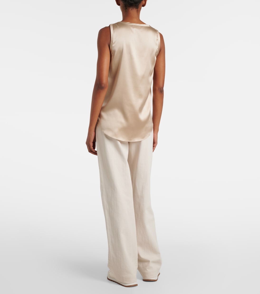 Blusa in misto seta | Brunello Cucinelli