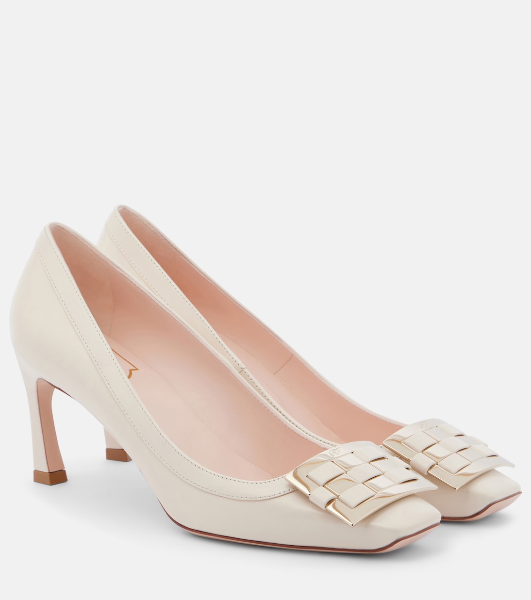 Trompette 70 leather pumps | Roger Vivier