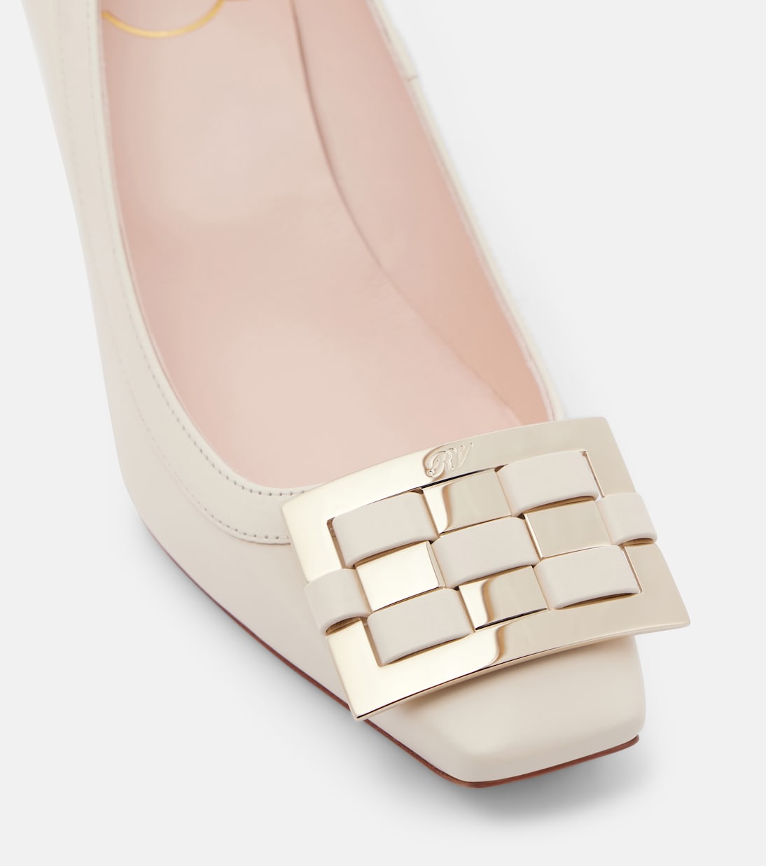 Trompette 70 leather pumps | Roger Vivier