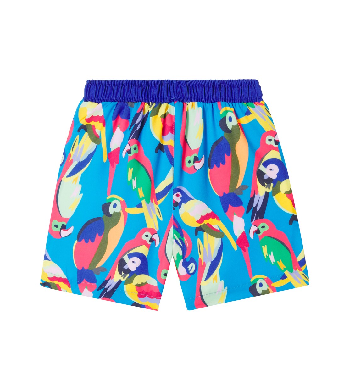 Squawk The Parrot printed swim trunks | Roarsome