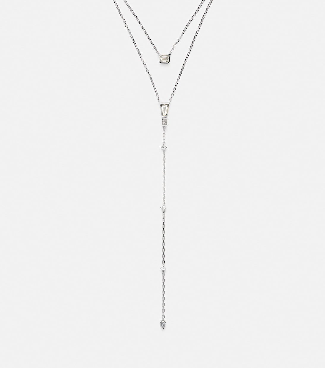 Inner Fire 18kt white gold necklace with diamonds  | Bucherer Fine Jewellery