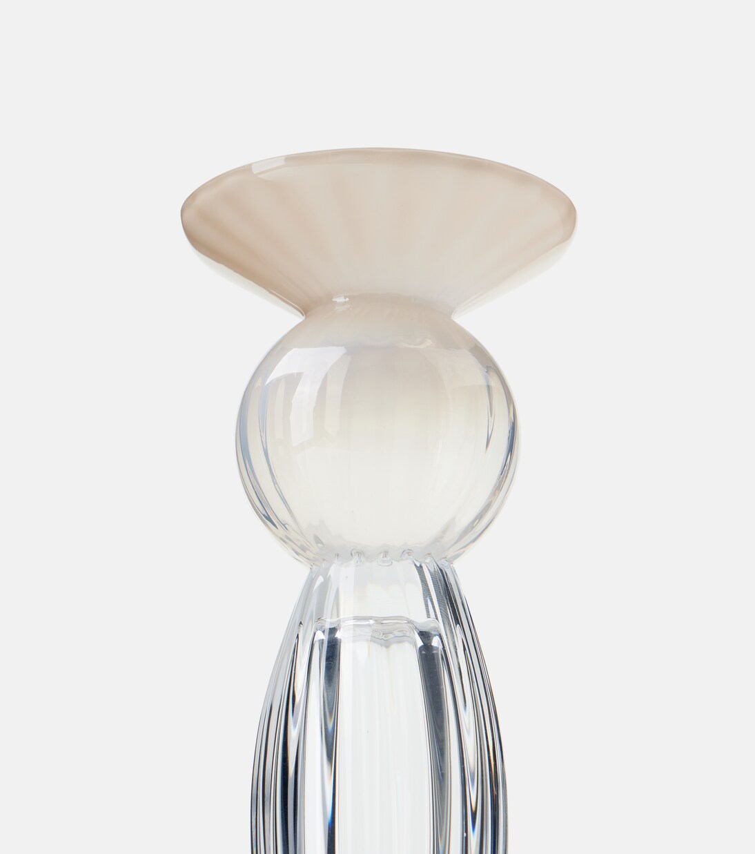 穆拉诺玻璃烛台两件套 | Brunello Cucinelli