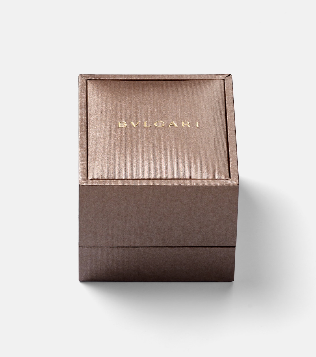 Serpenti Tubogas 18kt gold ring with diamonds and onyx   | Bvlgari