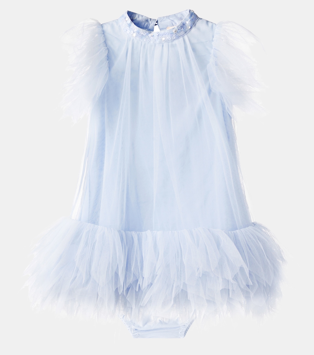 Bebé - vestido Dahlia de tul con volantes | Tutu Du Monde