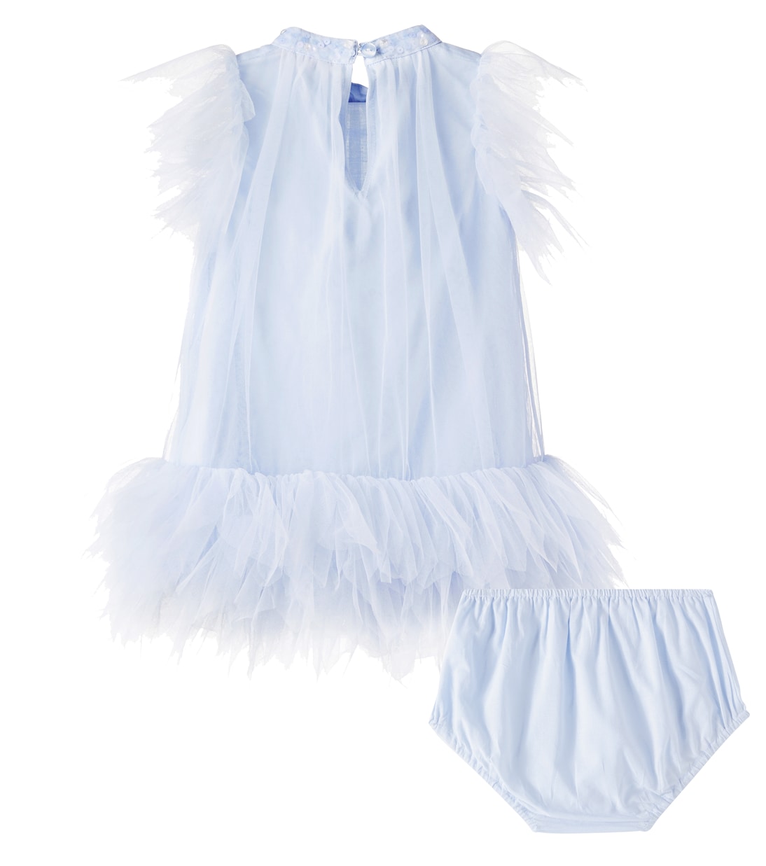 Bebé - vestido Dahlia de tul con volantes | Tutu Du Monde