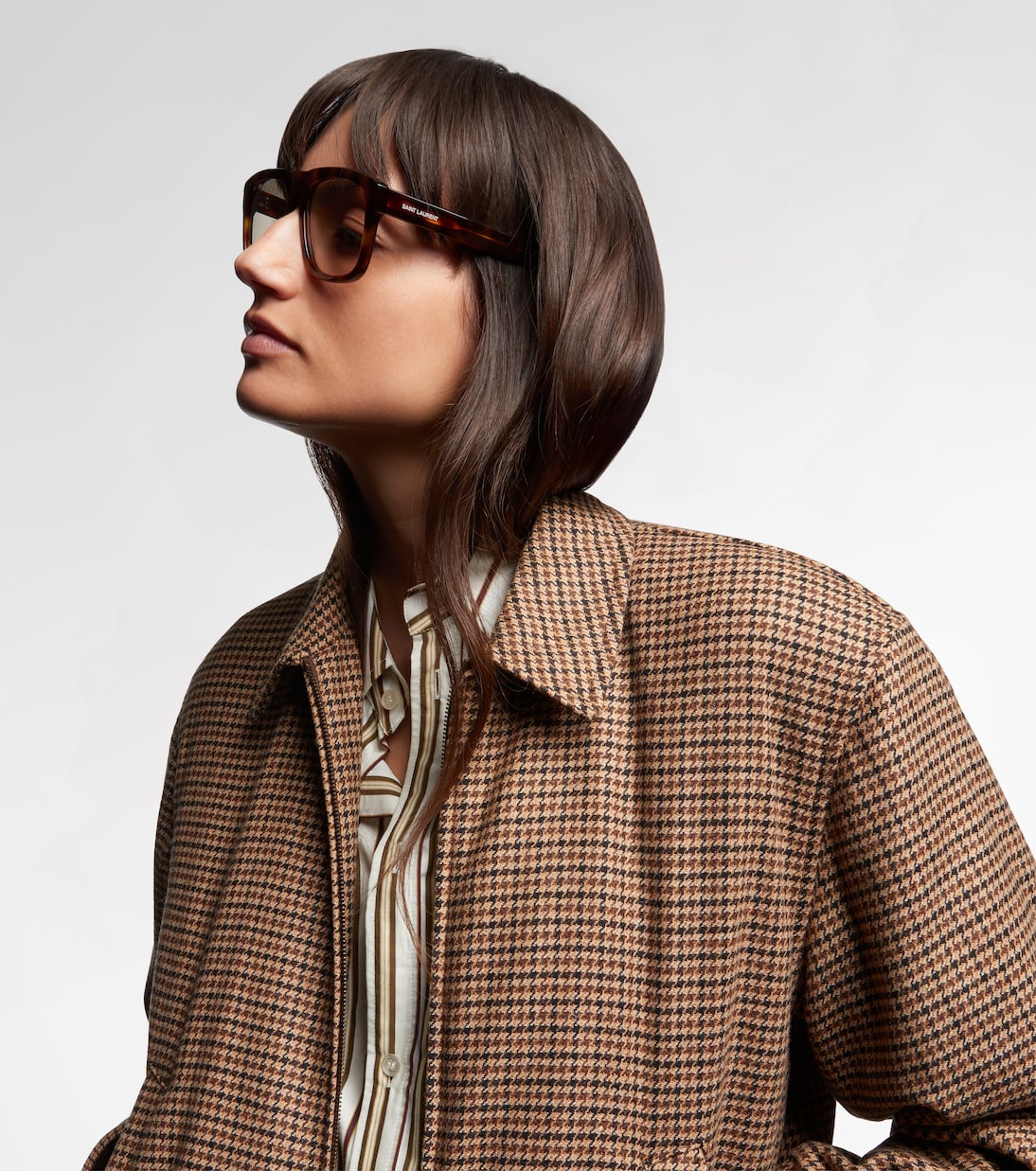 SL 558 square sunglasses | Saint Laurent