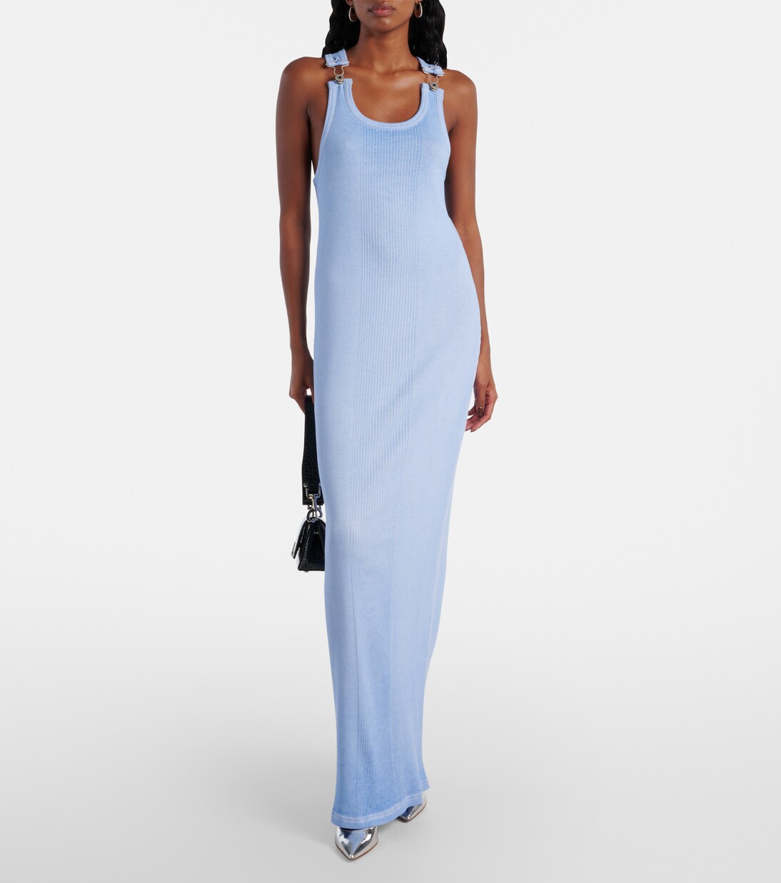 Robe longue en coton | Jean Paul Gaultier