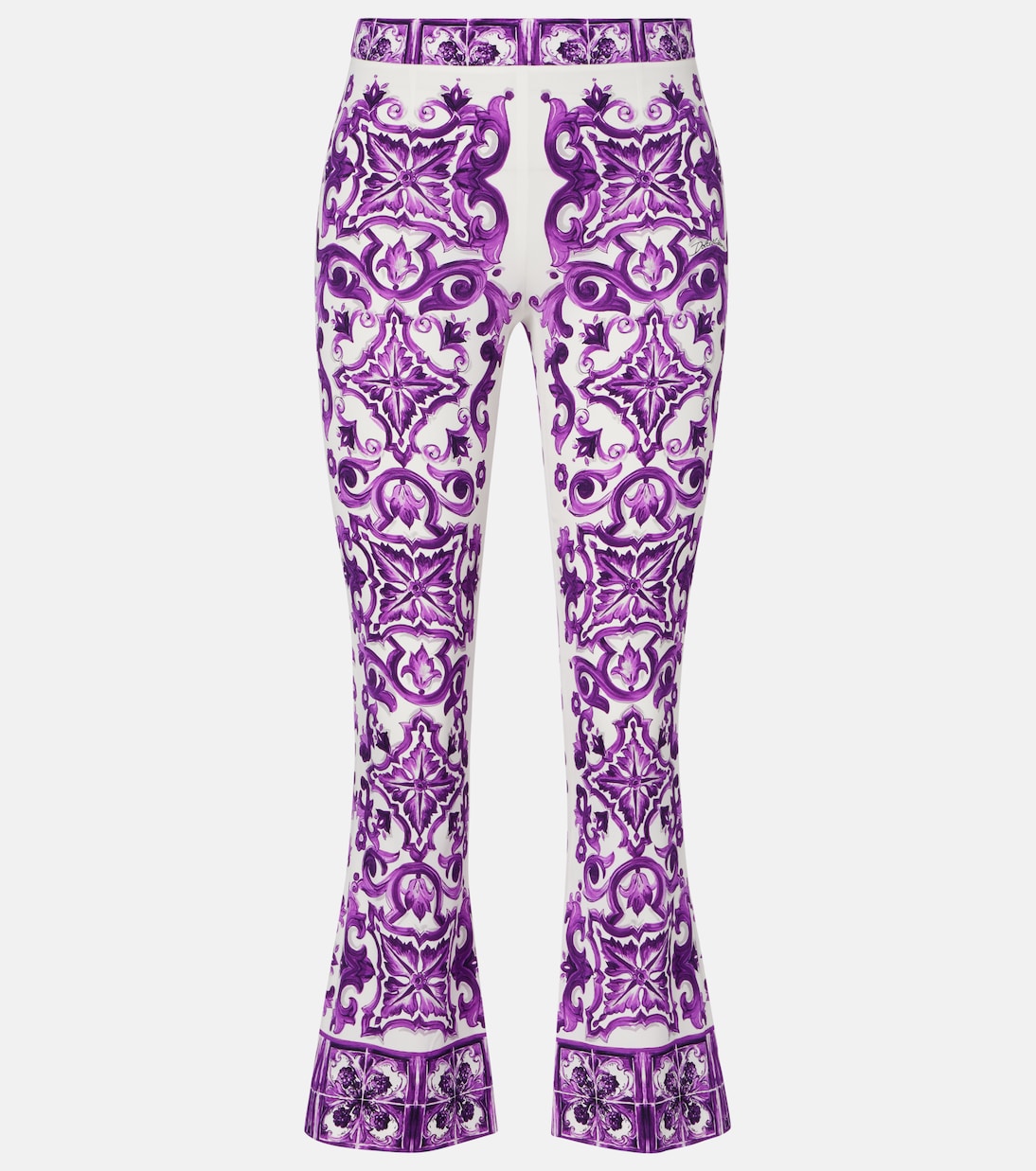 Majolica silk-blend culottes | Dolce&Gabbana