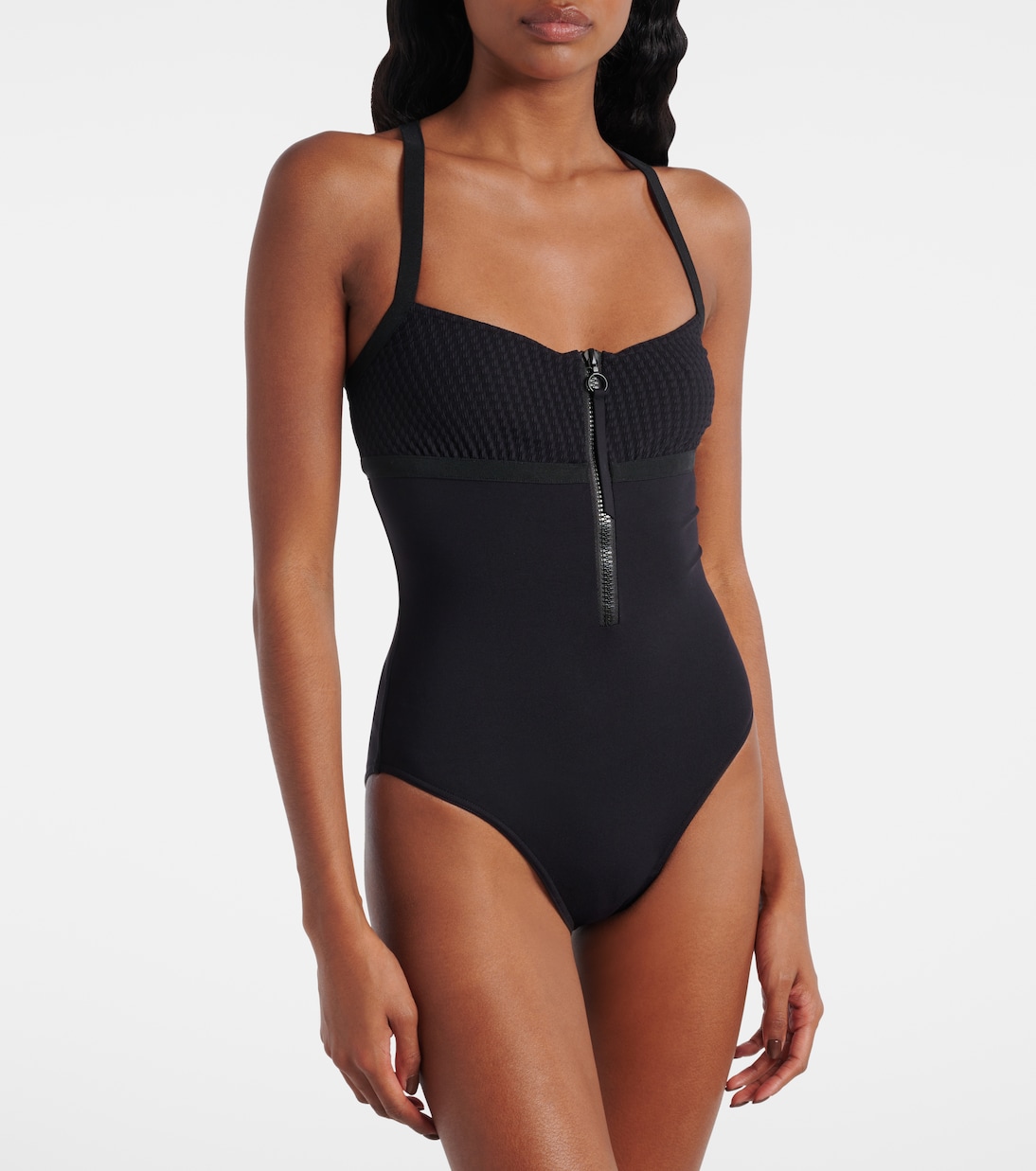 Badeanzug Egerie aus Jacquard  | Eres