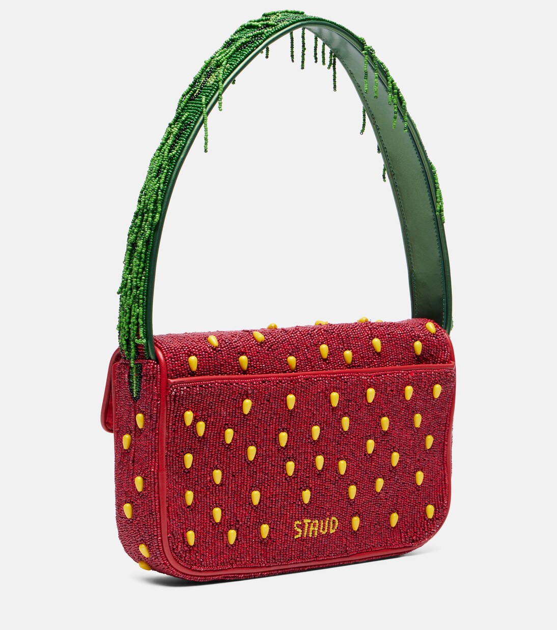 Tommy beaded shoulder bag | Staud