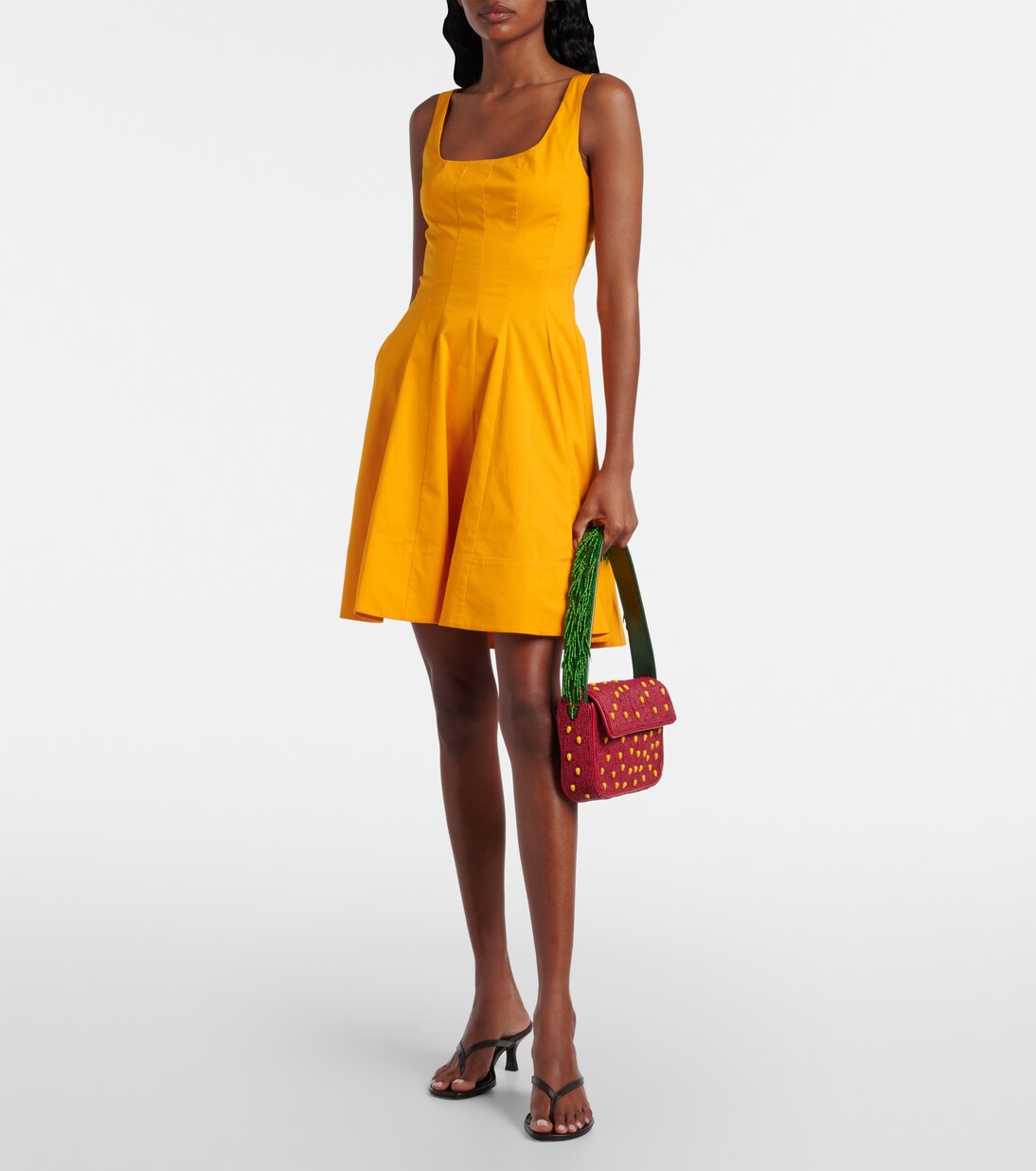 Tommy beaded shoulder bag | Staud