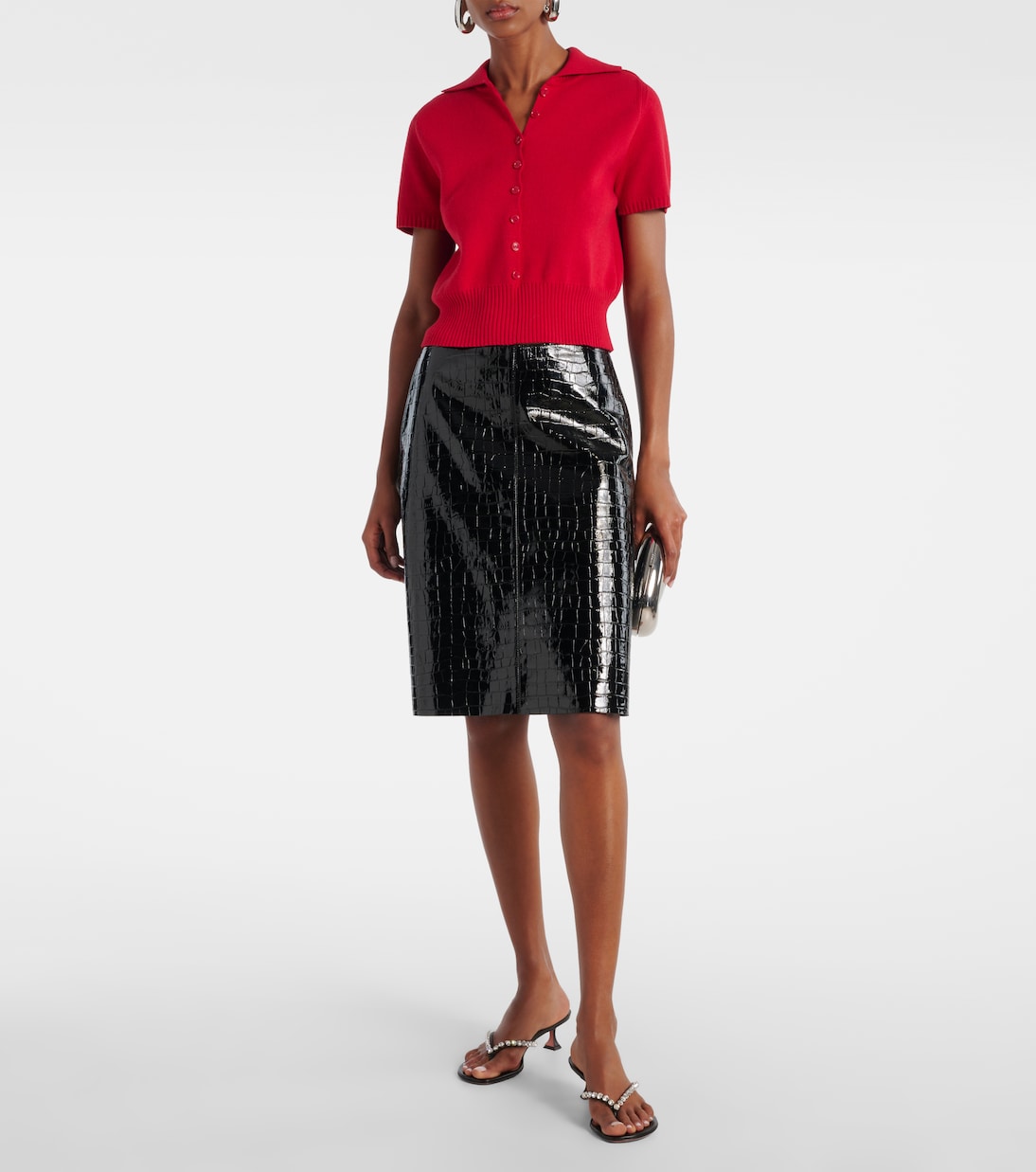 Sandalen Gigi 45 aus Leder | Amina Muaddi