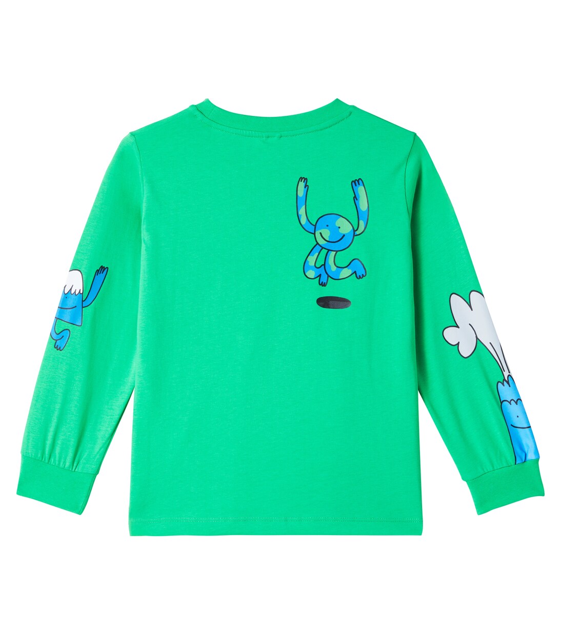 Printed cotton sweatshirt | Stella McCartney Kids