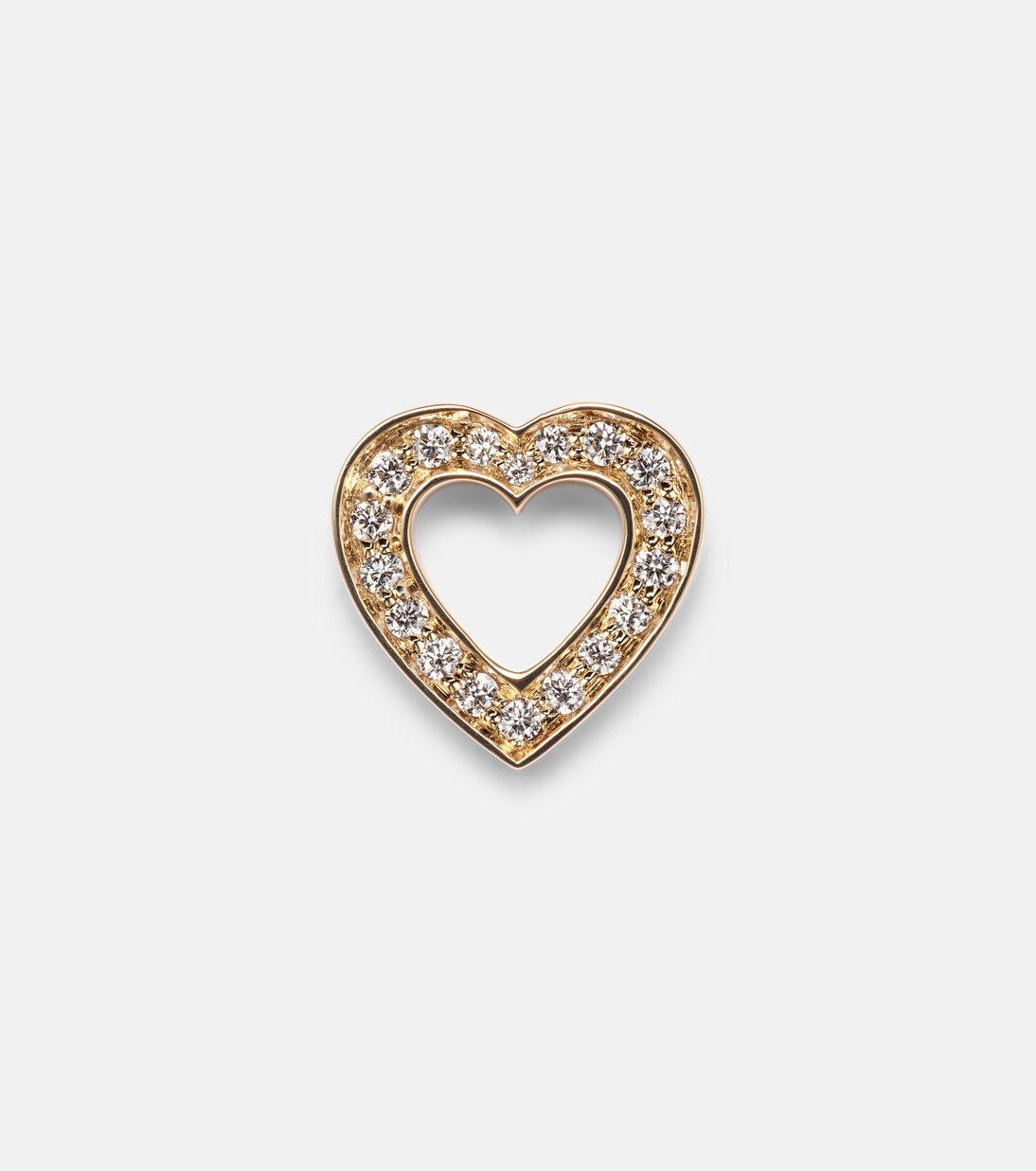 18kt gold earring with diamond | Sophie Bille Brahe