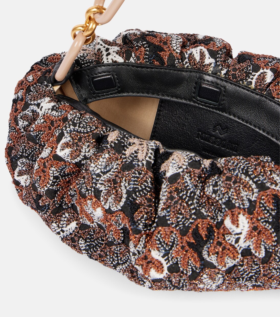 Medium beaded shoulder bag | Missoni