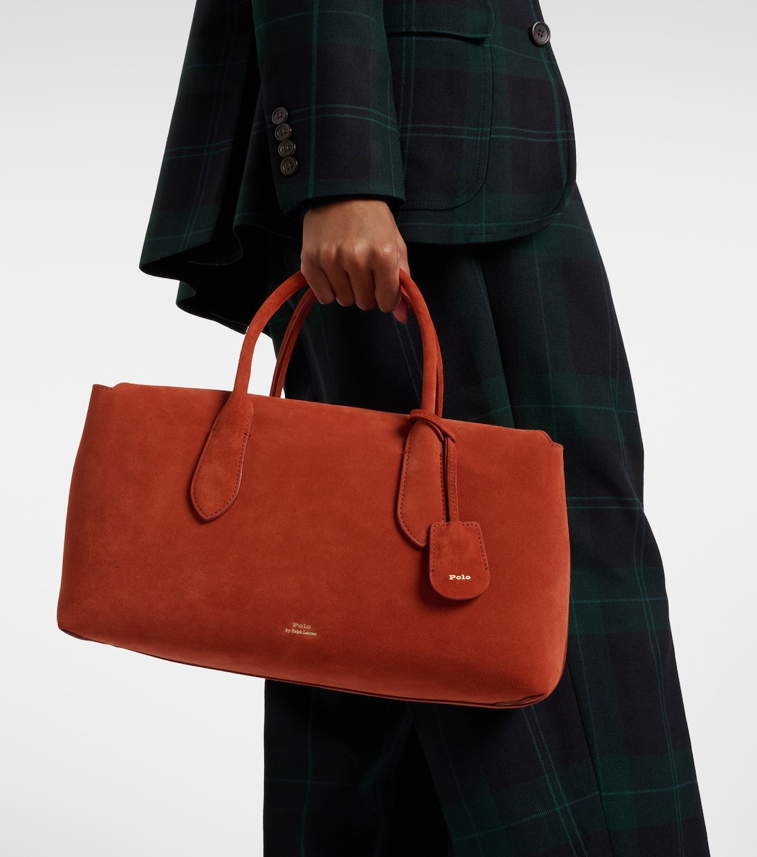 Borsa Bellport Medium in suede | Polo Ralph Lauren