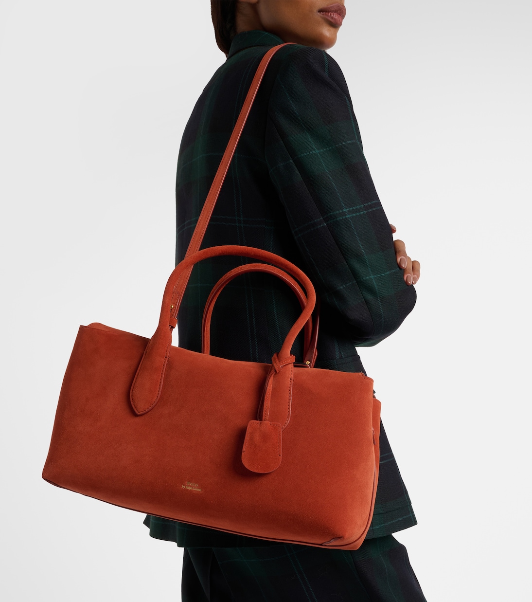 Borsa Bellport Medium in suede | Polo Ralph Lauren