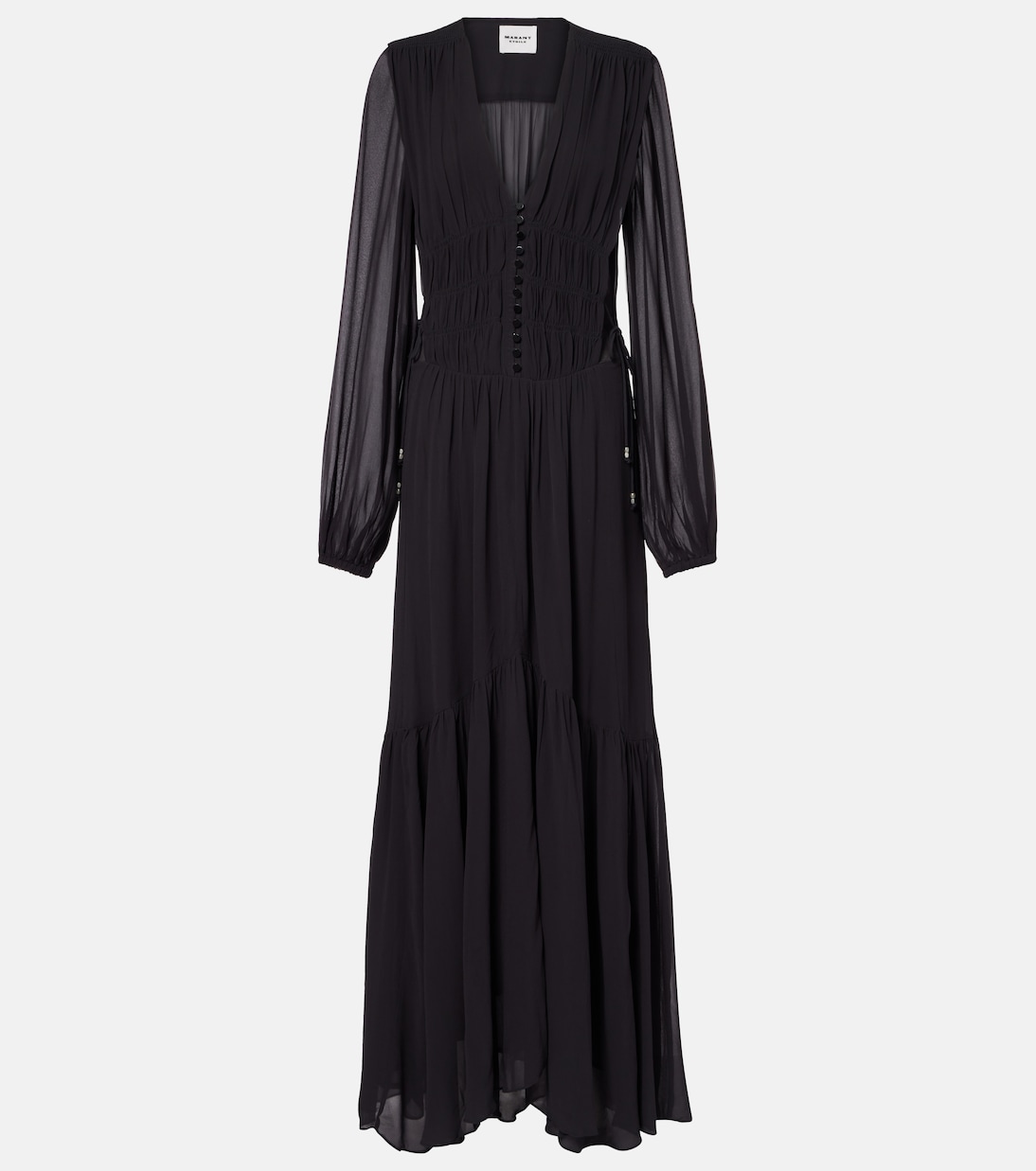 Briane shirred maxi dress | Marant Etoile